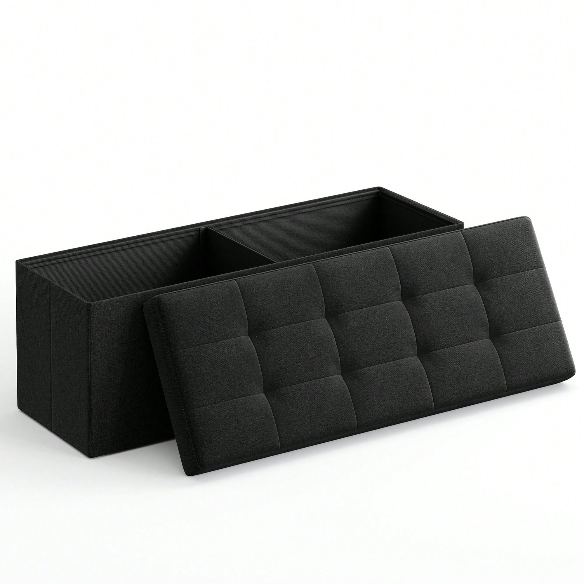 Bedroom Furniture - Banco otomano dobrável de 109 cm