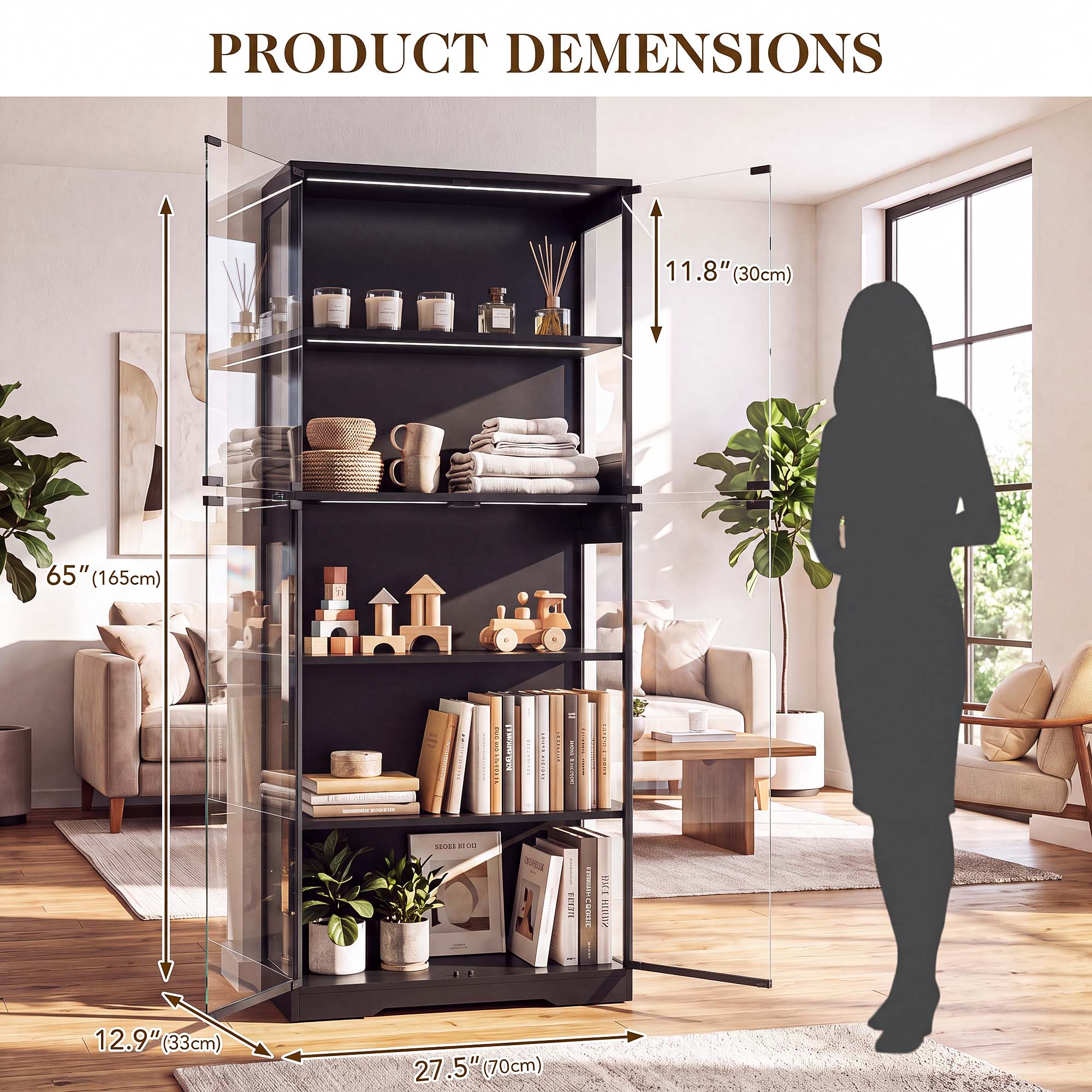 Armário Expositor TCGBKAF de 5 - Bedroom Furniture avaliação e preço