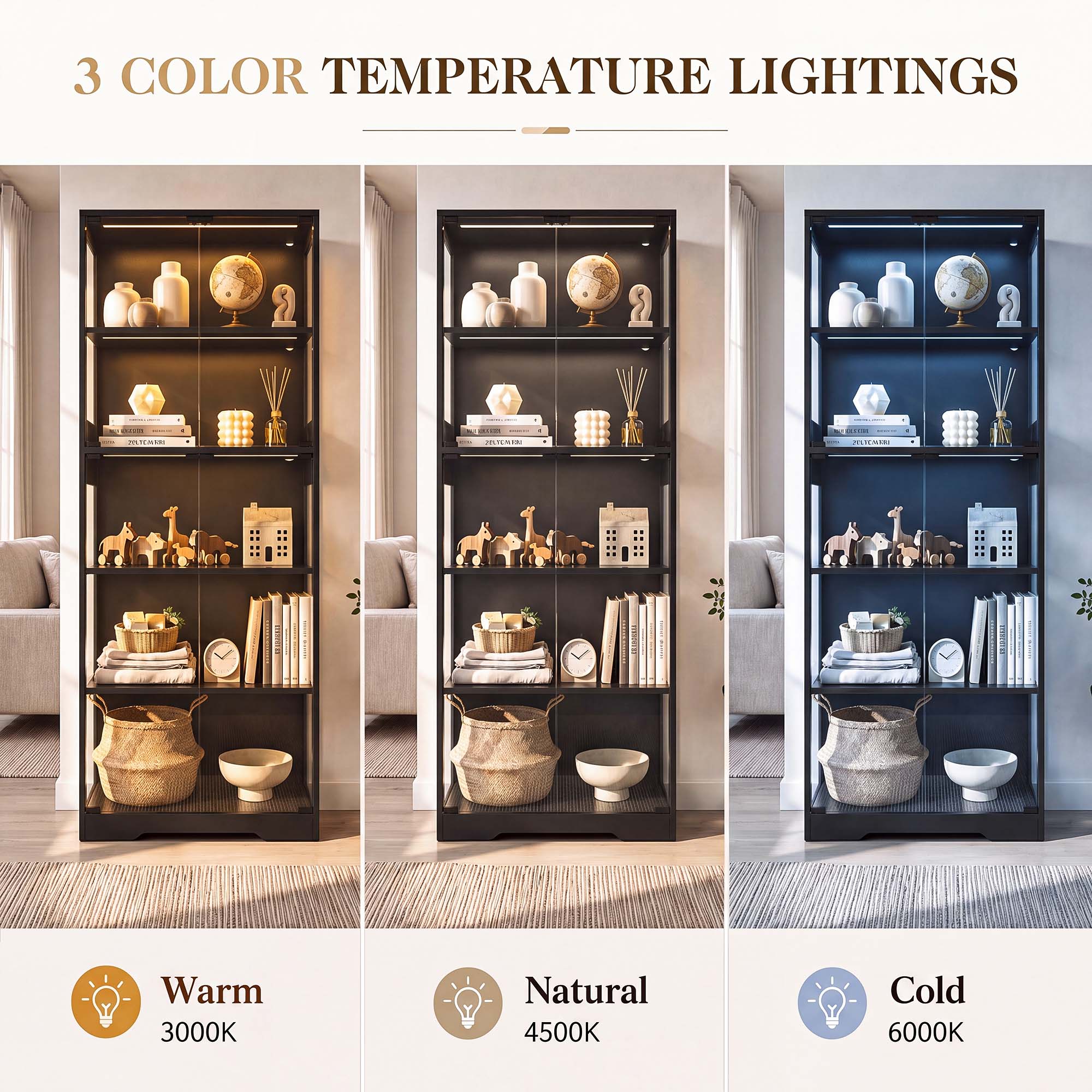 Armário Expositor TCGBKAF de 5 - Bedroom Furniture avaliação e preço