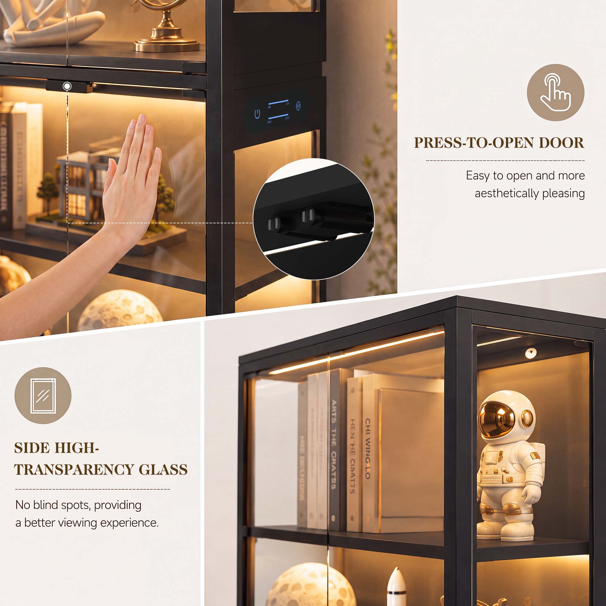 Armário Expositor TCGBKAF de 5 - Bedroom Furniture avaliação e preço