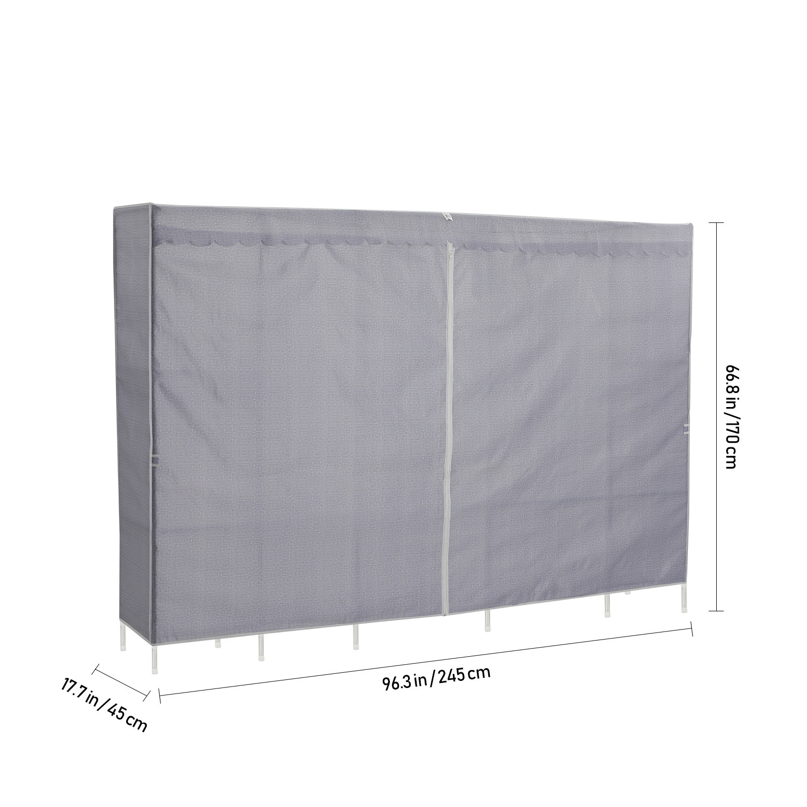 Roupeiro de tecido com capa pa - Wardrobe Closet Portable Fabric Cover avaliação e preço