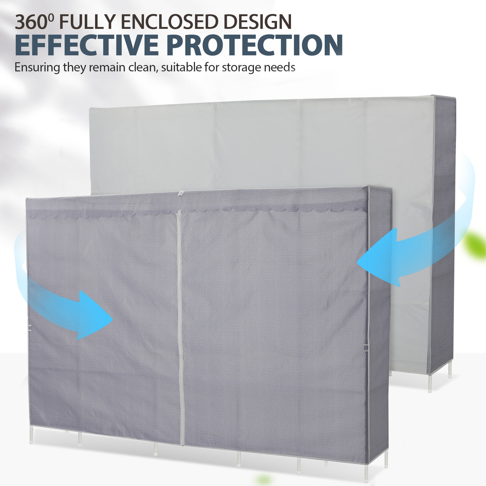 Roupeiro de tecido com capa pa - Wardrobe Closet Portable Fabric Cover avaliação e preço