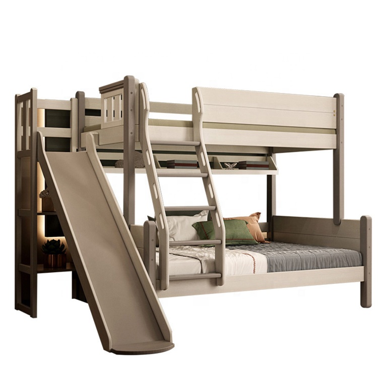 Cama Infantil com Escorregador - Bunk Bed With Stairs And Slide avaliação e preço