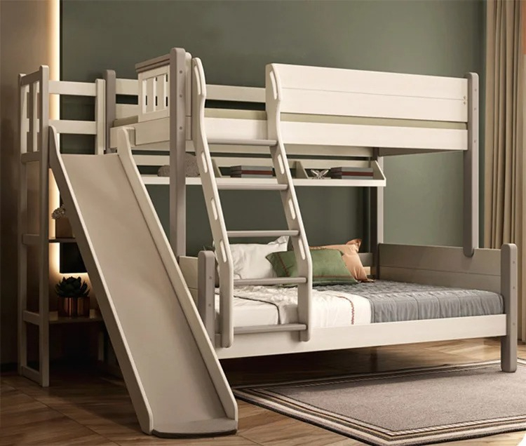 Cama Infantil com Escorregador - Bunk Bed With Stairs And Slide avaliação e preço