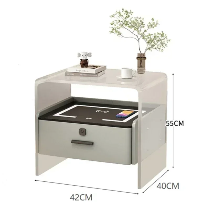 #   Mesas de cabeceira em acrí - Floating Nightstand With Led Light avaliação e preço