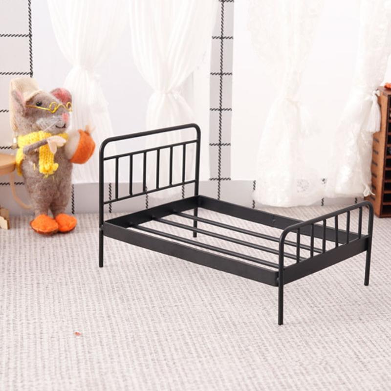 1 pçs 1:12 casa de bonecas em  - Bedroom Furniture avaliação e preço