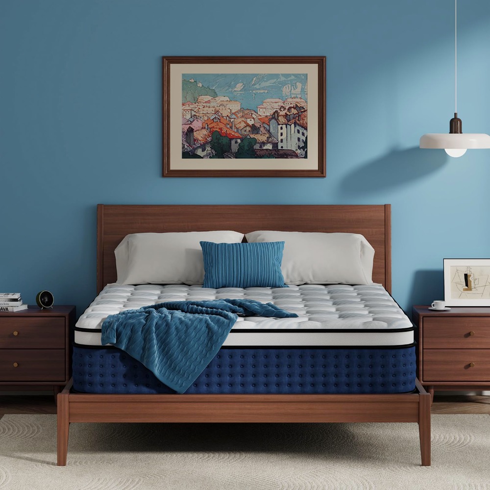 Colchão Queen, Colchão Híbrido - Memory Foam Mattress In A Box Queen avaliação e preço