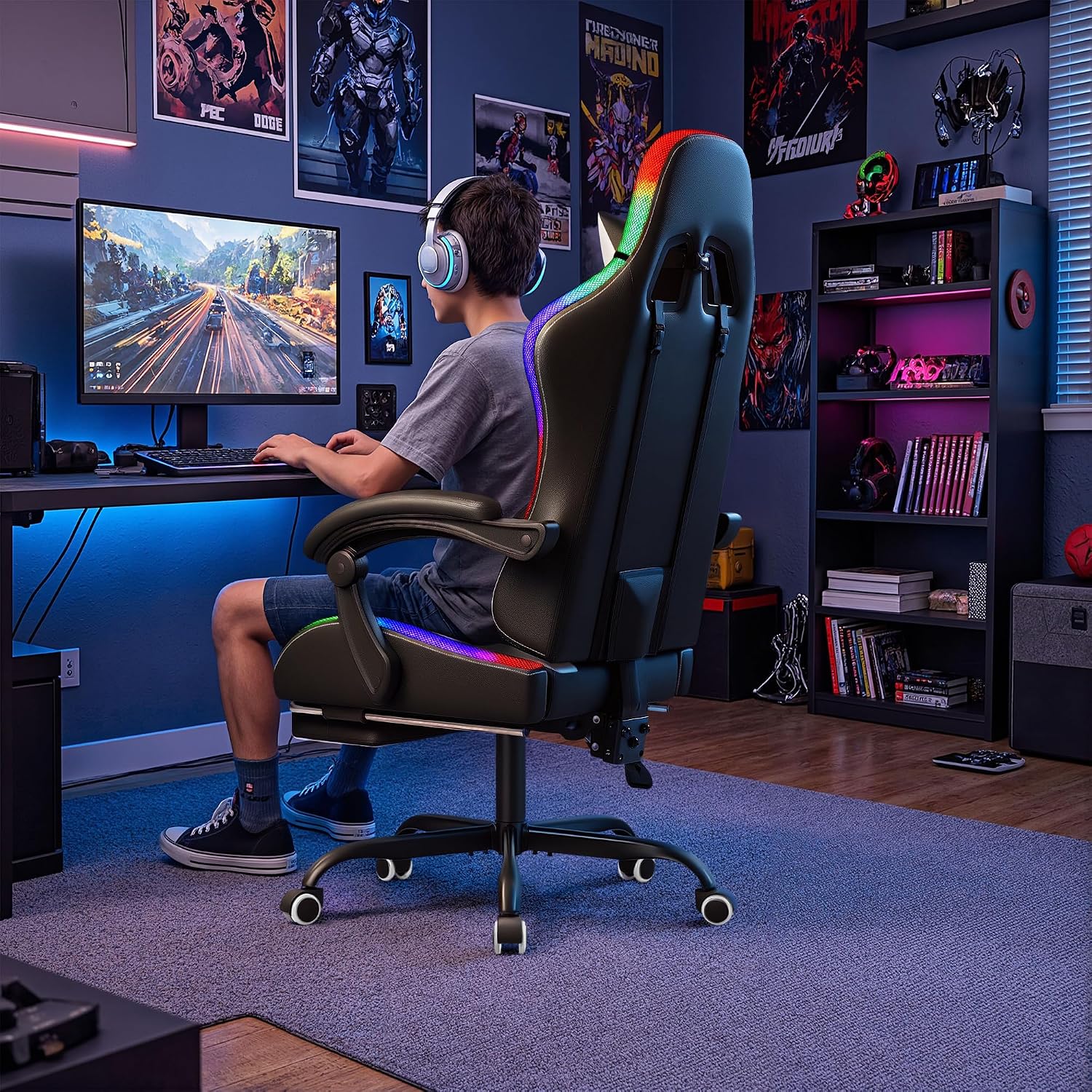 Cadeira de jogos Homall, cadei - Sofas avaliação e preço