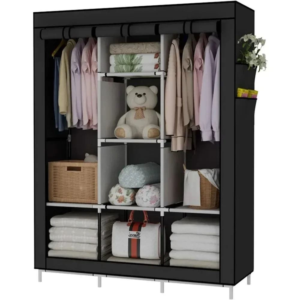 Guarda-Roupa Portátil Organiza - Wardrobe Closet Portable Fabric Cover avaliação e preço